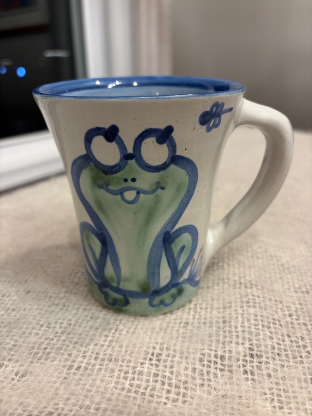 Frog Flare Mug by M.A. Hadley -rare